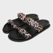 Summer Women's Leopard Print Buckle Flat Casual Sandals Slip-On Fashion Slip-On Slippers_vogvips.com
