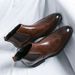 Men's Stylish Chelsea Boots With Distressed Finish - High Top Lace-Up Leather Boots For Autumn & Winter, Breathable & Comfortable, Sizes 38-46_vogvips.com