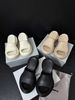 2026 Summer Women EVA Platform Slide Slippers Cross Embossed Open Toe Thick Heel Sandals Soft Non‑Slip Ladies Outdoor_vogvips.com