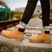 European Warm Series Extra Large Yellow Martin Work Combat Safety Shoes Men's Boots G-3_vogvips.com