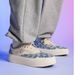 Men's Shoes New Style Small Fragrance Style Handmade Raw Edge Small Floral Classic Canvas Shoes Couple Skateboard Shoes X137_vogvips.com