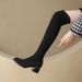 New Four-Way Stretch Non-Slip Fleece Over-the-Knee High Slimming Long Boots For Women_vogvips.com