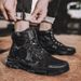 2025 Martin Boots In Autumn Winter , New Camouflage Work Clothes Men, Casual Waterproof And Anti Slip British Short 2B58_vogvips.com
