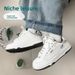 In Niche Design New Internet Celebrity Bread Versatile Casual Student Sneakers Women's Shoes Retro Style_vogvips.com