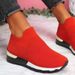 2026 New Socks And Elastic Cloth, Large Size Shoes, Women's Shoes_vogvips.com