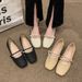 Late Evening Breeze Gentle Shoes Flat Single Shoes Women's Mary Jane Shoes With Skirts Soft-soled Maternity Shoes_vogvips.com