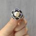 Ballet Shoes High Grade Decorative Pearl Bow Shoe Flower Pendant Silver Gray Beaded Shoe Buckle Shoelaces_vogvips.com