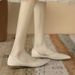 Soft Pointed-toe Flat Shoes, New Spring Autumn Style, Versatile Low-cut Design To Match Skirts, Leather And Soft_vogvips.com