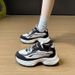 Dad Shoes Female Student Sports Running Shoes Casual Shoes Platform Height Increase_vogvips.com