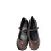 College Age Reducing Versatile, Niche And Unique, Comfortable Mid Solid Color Bow, Round Toe, Thick Heel, Mary Jane_vogvips.com