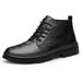 Crocodile Leather Men's Casual Leather Shoes Invisible Inner Height Increase Men's Shoes Cm Height Increase Shoes Martin Boots_vogvips.com