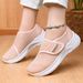 Women's Spring New Cross-Border Casual Versatile Mom With Velcro Soft Sole Comfortable Walking Shoes Dropshipping_vogvips.com