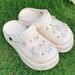 Creative Super Hot Sweet Love Fairy Style Crystal Hole Shoes For Outdoor Wear Thick Soled Platform Sandals_vogvips.com