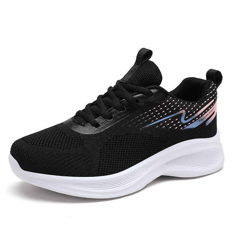 Plus Size Women's Sneakers New Breathable Casual Lightweight Soft Sole All-Season Flat Running Shoes_vogvips.com