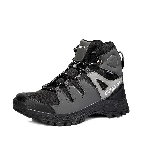 Men's Casual Shoes Outdoor Boots Outdoor Shoes Men's Mid Cut Hiking Shoes Men's Anti Slip Shoes Sports Travel Hiking Shoes Wear Resistant_vogvips.com