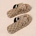 Free Delivery Fashionable Daily Commuting Wearing One Line Of Sponge Cake Slippers Outside_vogvips.com