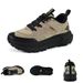 Men's Hiking Shoes Suede Leather Outdoor Shoes Wear-resistant Men Trekking Walking Hunting Tactical Sneakers_vogvips.com