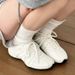 Genuine Leather Slim-waisted Ballet Classic German Training Shoes For Women, 2026 Spring New Versatile Yoga Shoes,_vogvips.com