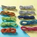 Shoe Accessories 4mm round woven reflective fluorescent colored polyester shoelaces suitable for basketball shoes,flying woven shoes_vogvips.com
