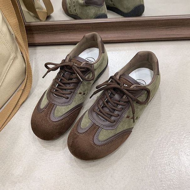Retro Fashion Niche Lightweight German Training For Women, 2026 Early Spring Hot-selling Versatile Sports Casual Forrest_vogvips.com