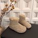 Furry Shoes For Women, Winter 2025 New, Northeast Fleece-Lined, Thickened, Warm, Fashionable, Versatile_vogvips.com