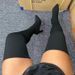 2024 Autum Witer New Plus Size Wome's Shoes 36-43 Tredy Chuky Heel Poited Toe Over-the-Kee Flykit Boots For_vogvips.com