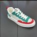 Summer New Trendy Men's White Leather Patchwork Lightweight Breathable Versatile Shoes With Rubber Sole Shock Absorption_vogvips.com