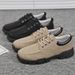 European Warm Series New Autumn Winter Martin Boots Low-top Versatile Trendy Men's Leather Waterproof Non-slip Work Shoes_vogvips.com