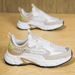 MOQ 1 Custom Plus Size US 13 14 EU 47 48 Man Casual Sports Sneakers Blank Mesh Leather Running Walking Shoes For Men_vogvips.com