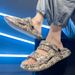 Lightweight Thick Soled Non-slip Flip-flops Wear Resistant Beach Sandals_vogvips.com
