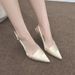 Niche High Heels Thin Heel Purple Closed-Toe Sandals Fairy 2025 Spring Summer Satin French Style Elegant Single Shoes_vogvips.com