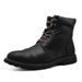 Martin Boots Men's Shoes Retro Leather Boots Shoes Men's High Top Boots Men's_vogvips.com