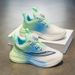 2024 New High Quality Mesh Surface Breathable Light Running Shoes Anti-slip Wear-resistant Rotating Button Student Sports Shoes_vogvips.com