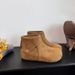 Height Increase Thick Sole 2025 Autumn Winter Fleece Lined New Versatile Korean Style Casual_vogvips.com