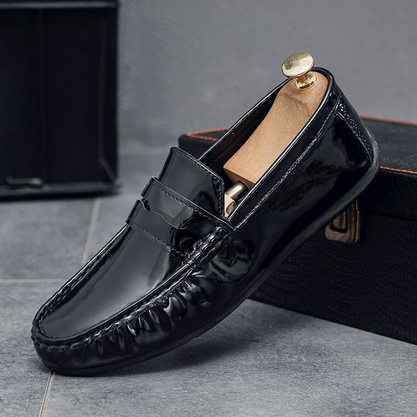 SHLIANG Men's Casual Shoes Loafers Soft Sole Comfortable Business Driving Shoes Lazy Person's Footwear Insole Plastic Upper X0039_vogvips.com