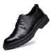 Spring Breathable 2025 New Trend Casual Genuine Thick Sole British Business Formal Men's Leather Shoes_vogvips.com