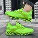 Summer Red Shock Absorbing Sports And Casual Running Heightened Men's Blade Jinjiang Shoes_vogvips.com