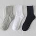 Sports Socks Outdoor Running Cotton Socks For Men And Women Mid-tube Socks Four Seasons Solid Color Men's Socks_vogvips.com