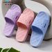 2026 New Couple Slippers For Summer Home Bathroom Non-Slip Breathable Dual-Size Supermarket Men's And Women's Hotel Slippers_vogvips.com