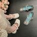 Mary Jane Summer 2025 New Style With Skirt Coarse Heels Non Tiring Foot Temperament Women's Single Shoes_vogvips.com
