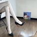 Naked High For Women 2024 New Spring And Autumn Pointed Thin Heels With Side Air Lacquer Leather Temperament, Celebrity_vogvips.com
