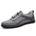 Men's Shoes Mesh Shoes Outdoor Hole Sports Shoes Low Top Flat Bottom Running Walking Casual Shoes_vogvips.com
