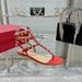 High Version 2025 Rivet Flat New Summer One Button Fashion Versatile Liuding Pinch Toe Roman Shoes Women's Cool_vogvips.com