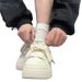 Little White Shoes Female Student Casual Thick Sole Height Increase Small Shoes Female White Board Shoes Female Korean Version_vogvips.com