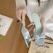 French Chic Open-toe Heeled Sandals For Women - 2026 New Collection: Butterfly Bow Stiletto Slide Sandals, Perfect For Summer_vogvips.com