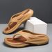 New Trend Platform Outdoor Beach Flip-flops For Men_vogvips.com