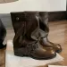 Womens Ankle Mid Heels Leather Winter Shoes Fashion Trend Gothic Boots Walking Dress Short Mujer Botas 251126_vogvips.com