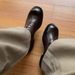 ShoeVault Square Retro Derby For Men, Summer Breathable Trendy Brand Style, British Style Thick Sole Height Increasing Large Toe_vogvips.com