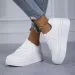 Women's Casual Sports Thick Bottom Low Tops Lace Up Vulcanised Shoes Lightweight Rubber Soled Winter Season Adult_vogvips.com