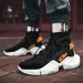 High-top Sock Sneakers Men Trendy Hip-hop Sports Shoes Male Mesh Breathable Jogging Shoes Oversize Walking Shoes Male Footwear_vogvips.com